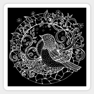 Bird Mandala Sticker